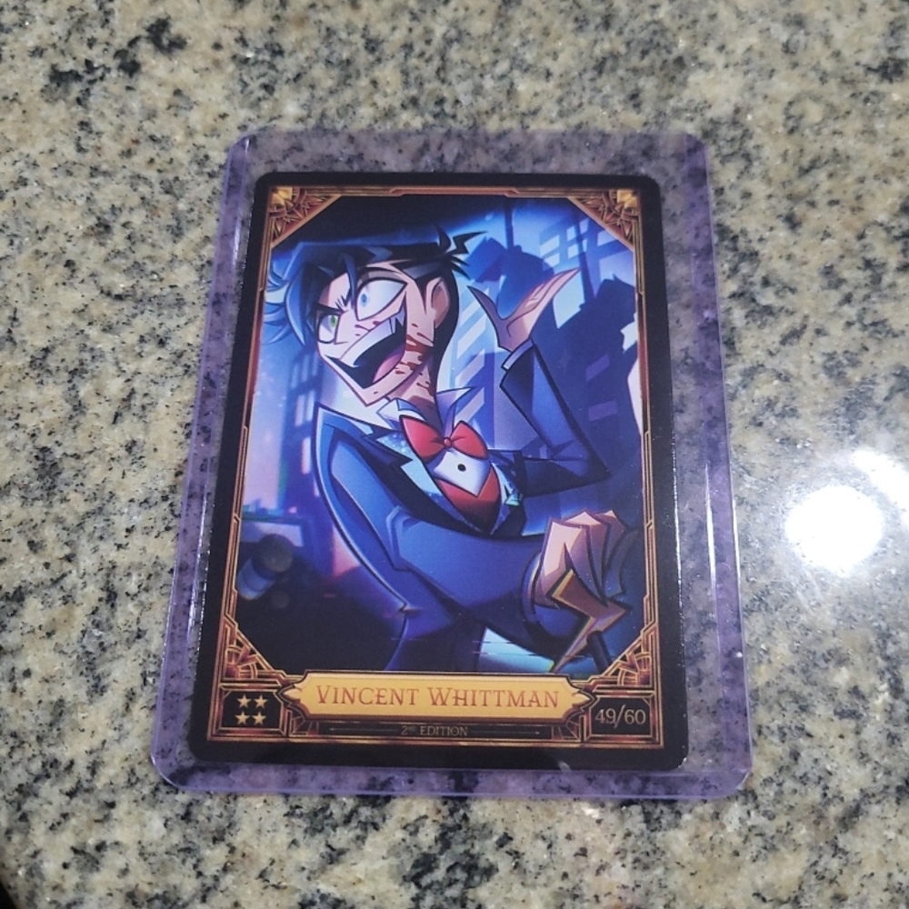 Hazbin Hotel Season 2 Vincent Whittman 2nd Edition Trading Card